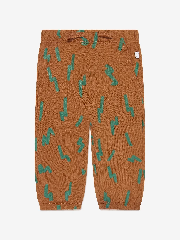 Stella McCartney Baby Boys Joggers in Brown