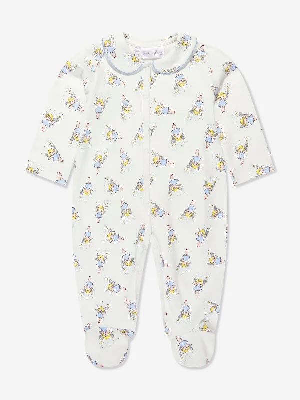 Rachel Riley Baby Girls Fairy Babygrow in White