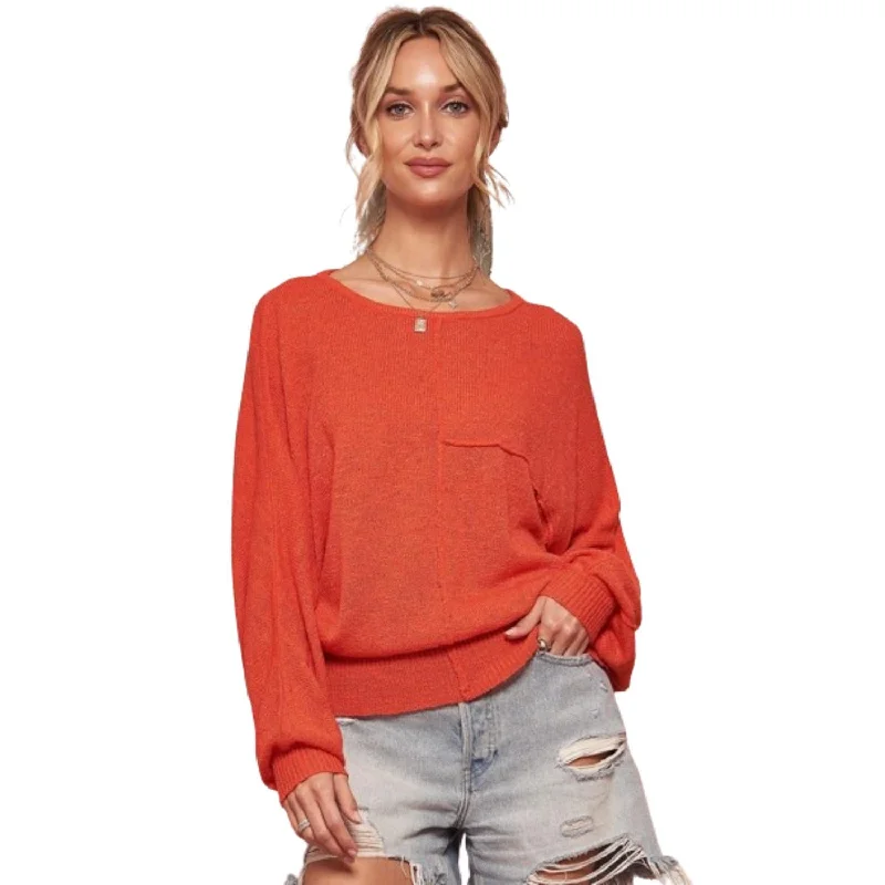 A Solid Knit Sweater Office sweaters