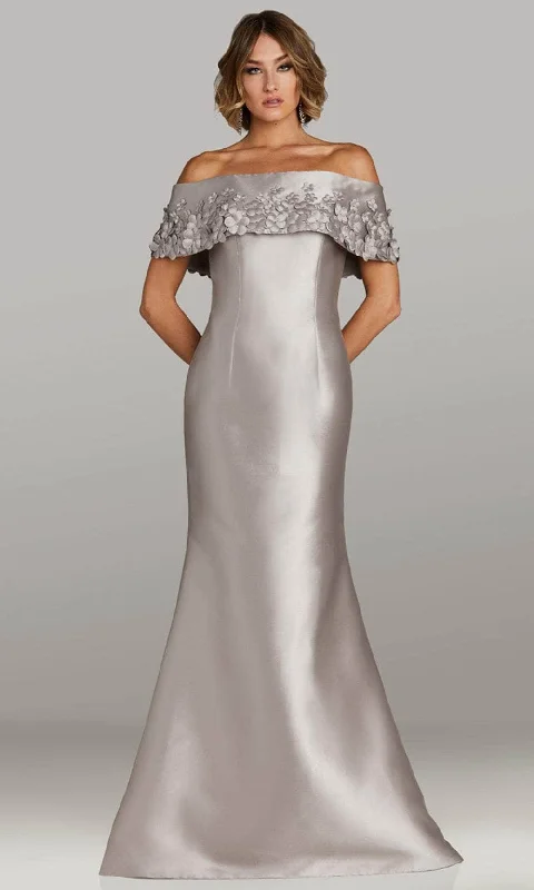Feriani Couture 18417 - Straight Neckline Mermaid Evening Gown ASOS party dresses