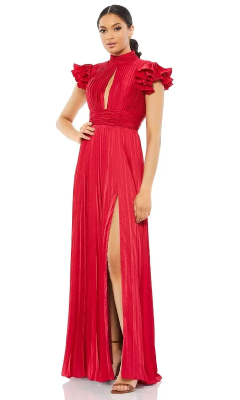 Mac Duggal 26536 - Pleated Bodice High Neck Evening Dress Forever 21 party dresses